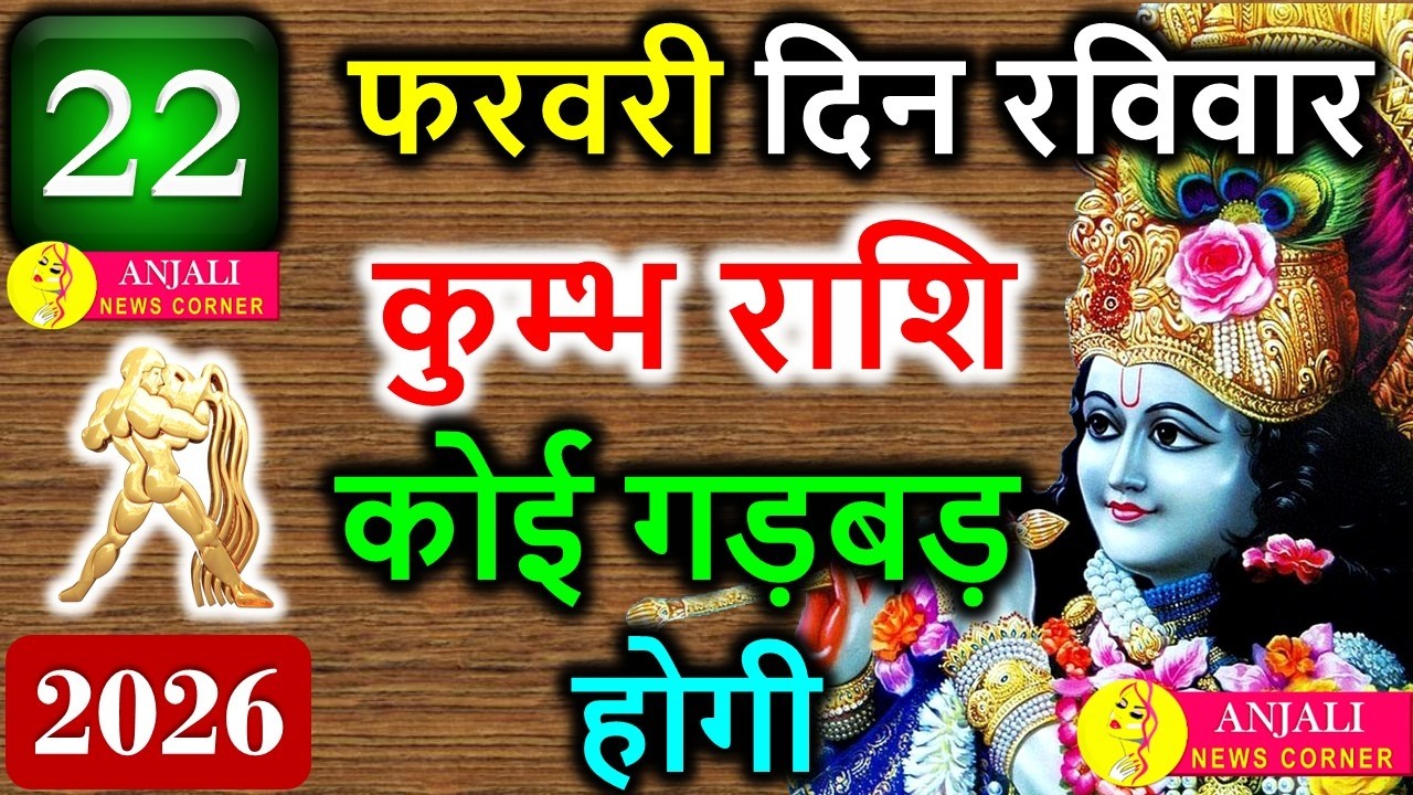 कुंभ राशि 22 फरवरी 2026: आज मिलेगा नया संकेत, रुकी योजना फिर से चलेगी