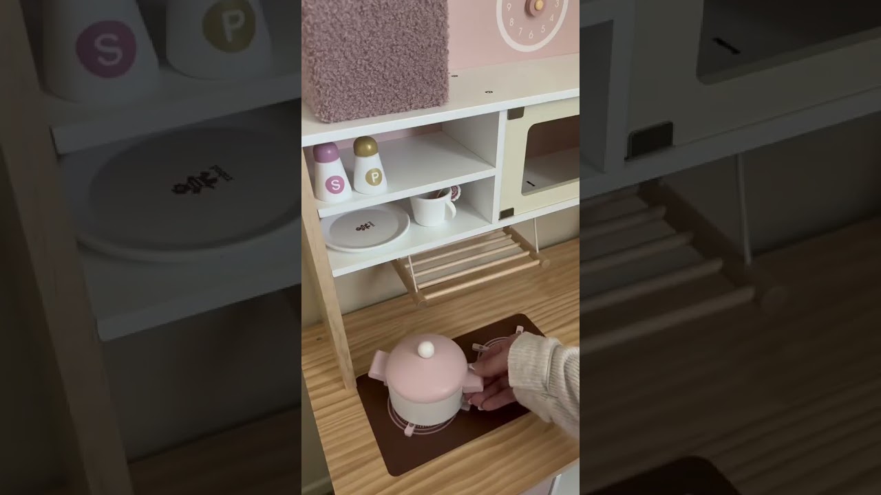 Setting Up Toddler’s Dream Play Kitchen | Pretend Play Setup Inspo
