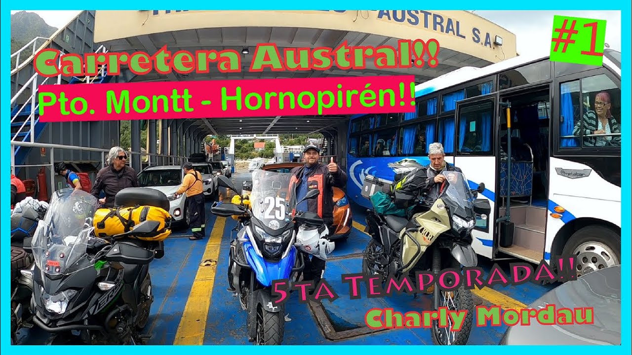 #1 Viajo en Moto Carretera Austral Charly Mordau 🛵