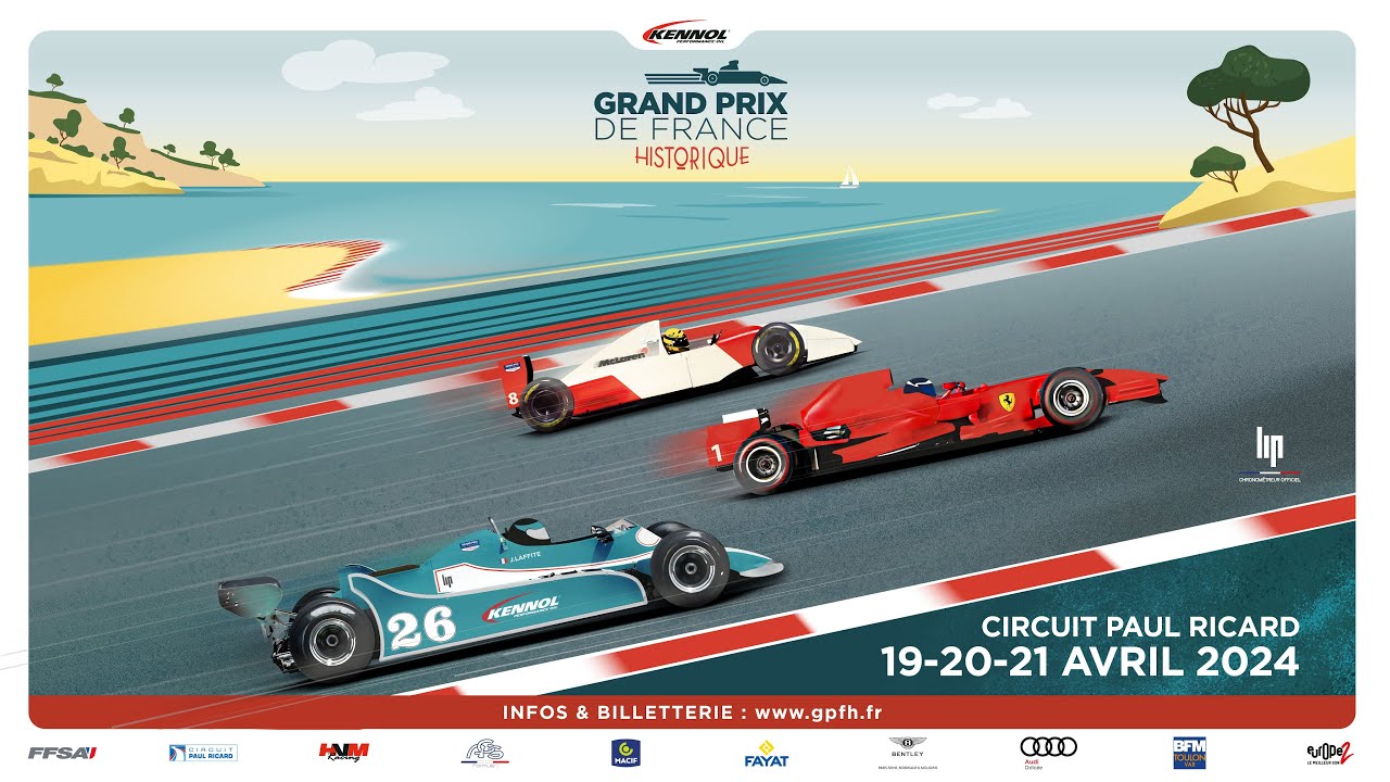 KENNOL Grand Prix de France Historique 2024 - Le samedi