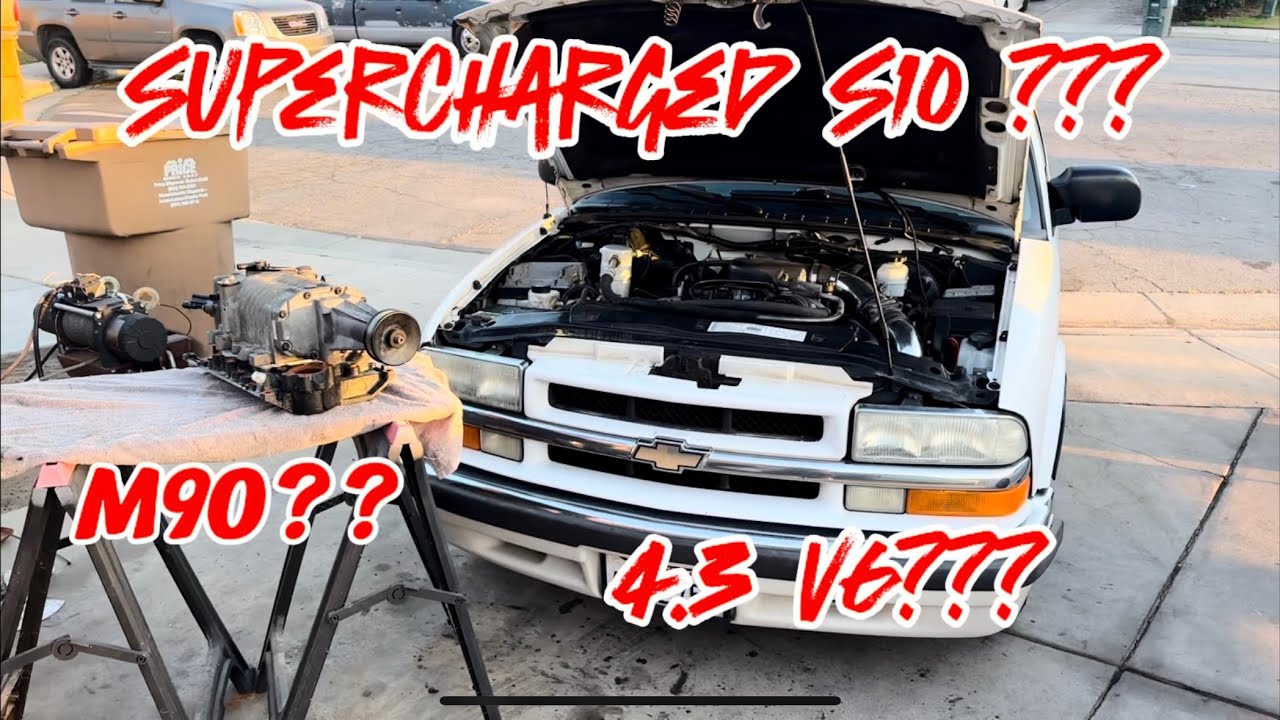 SUPERCHARGED 4.3 S10??? 😱😱😱