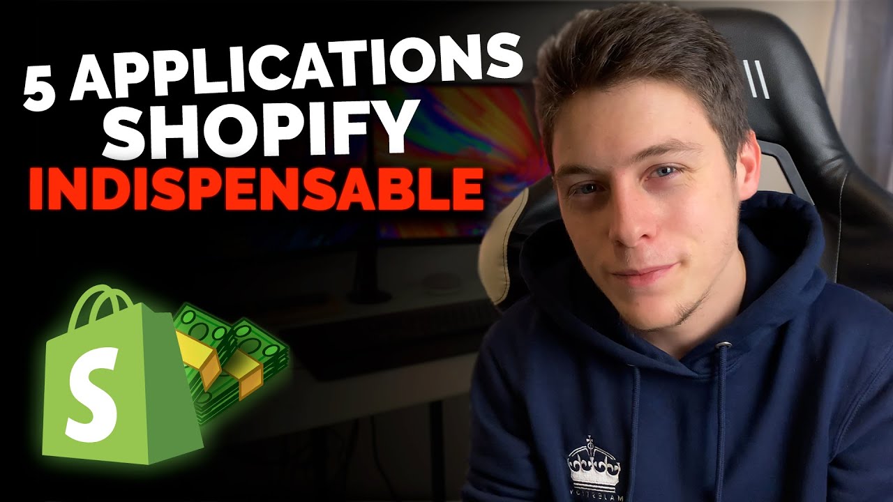 5 APPLICATIONS GRATUITES & INDISPENSABLES POUR LANCER SA MARQUE SUR SHOPIFY 💣