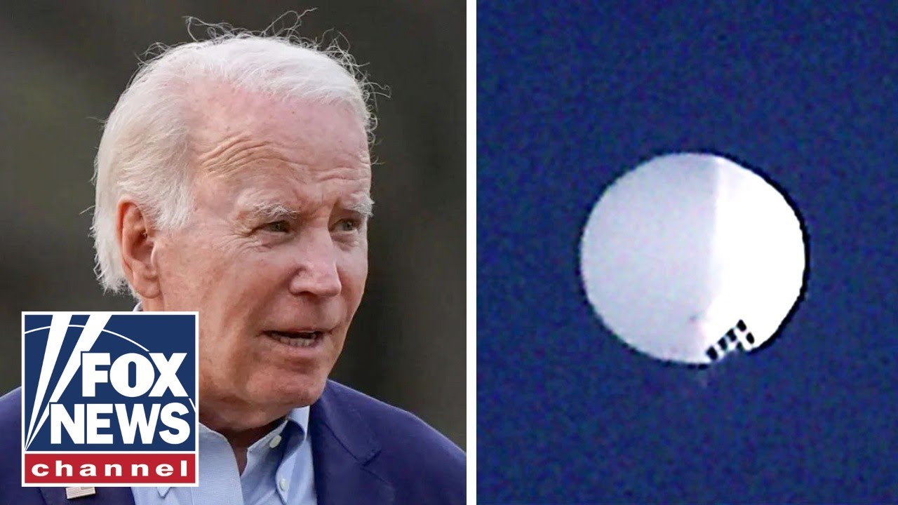 Biden won't shoot down Chinese spy balloon over US