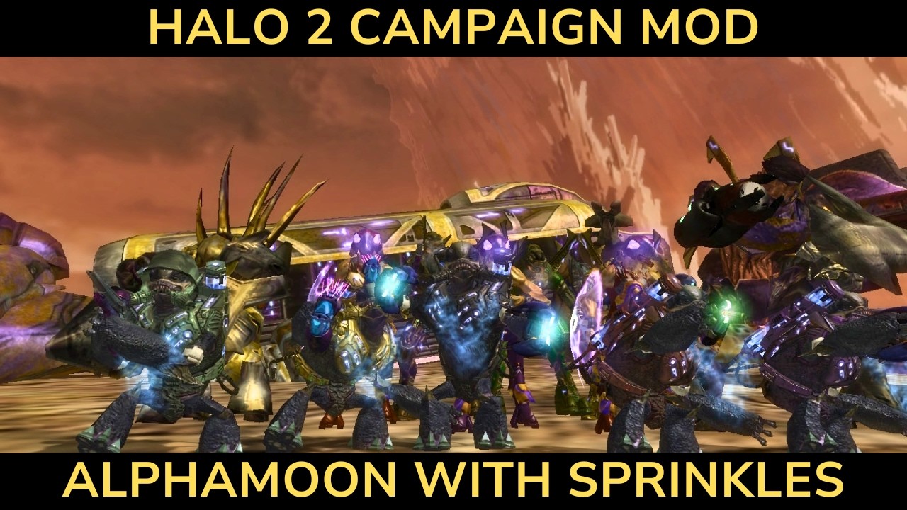 Halo 2 Campaign Mod: Alphamoon With Sprinkles