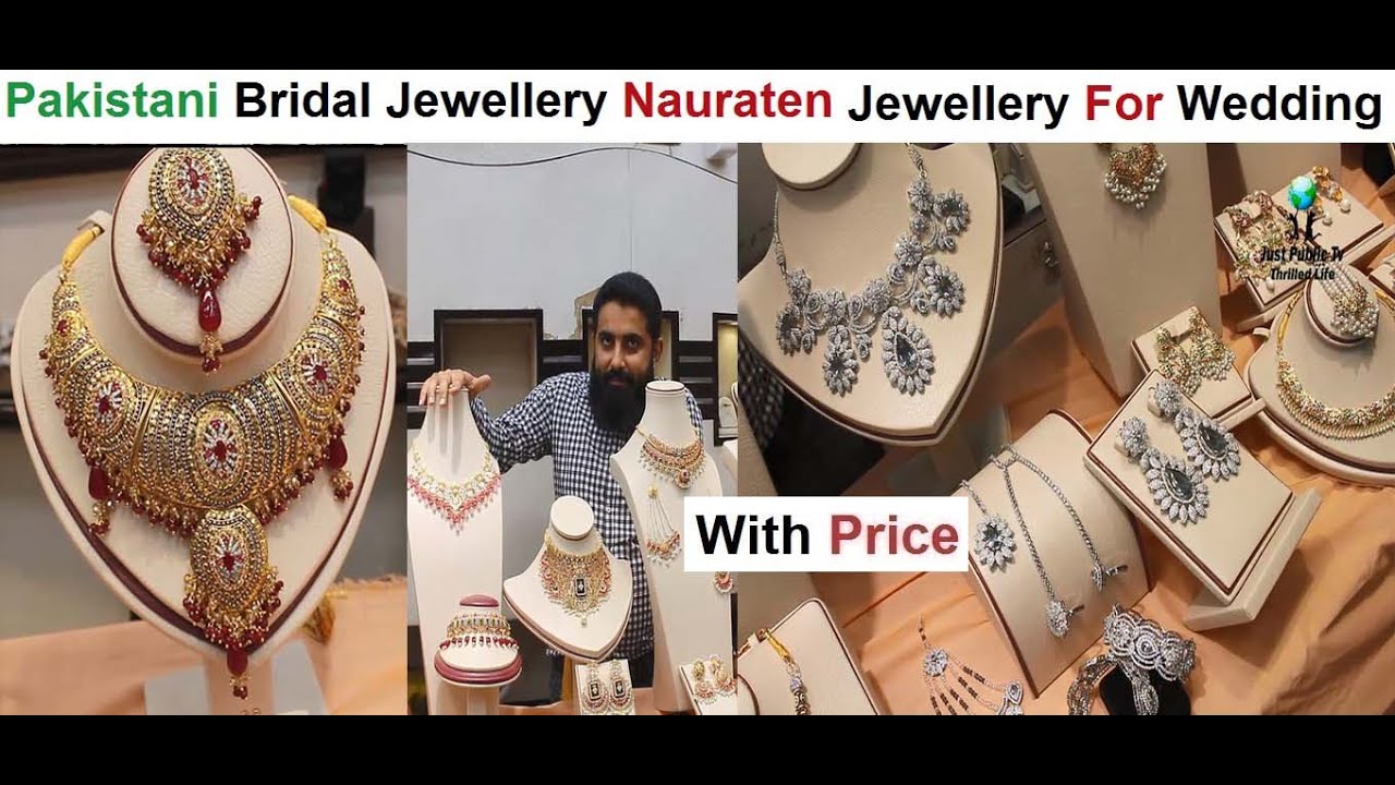 Pakistani Bridal Jewellery Nauraten Jewellery For Wedding - Elegant Jewellery - Online Jewelry Store
