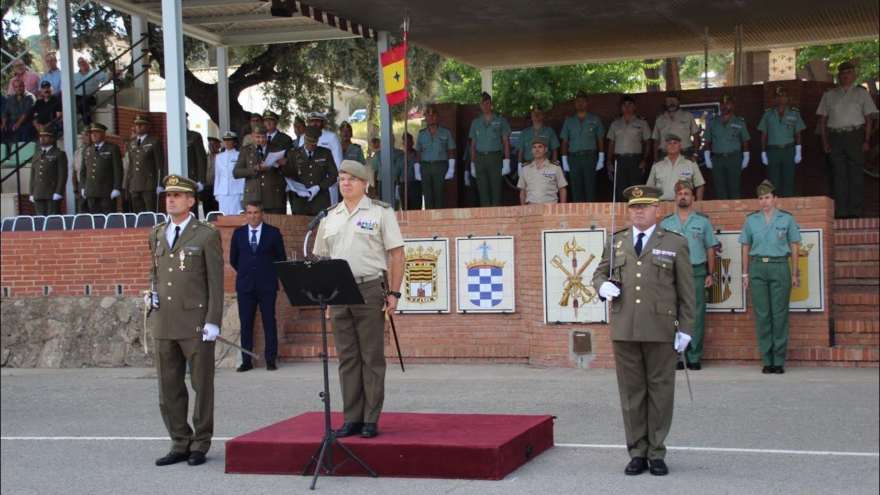 La Legión Ronda: El teniente coronel Santamaría toma el mando de la USAC Montejaque