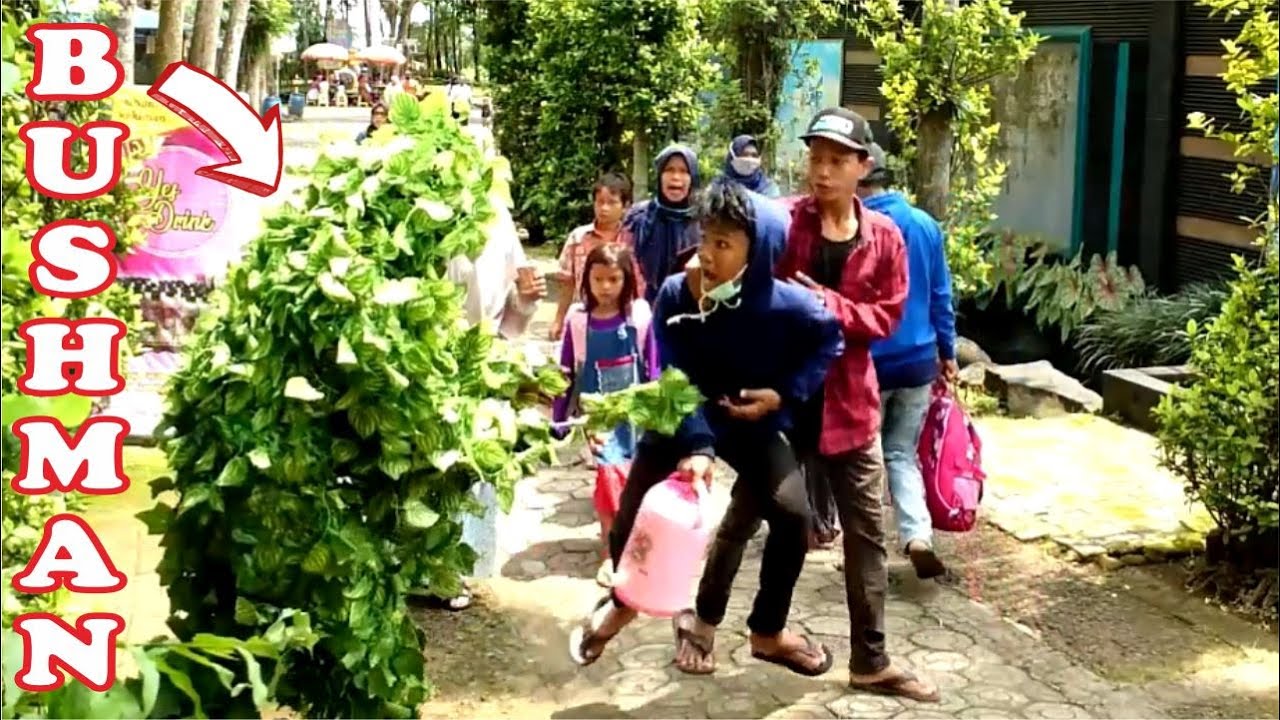 Lucunya Orang Latah di Kageti || BUSHMAN PRANK Pancuran Mas Purbalingga