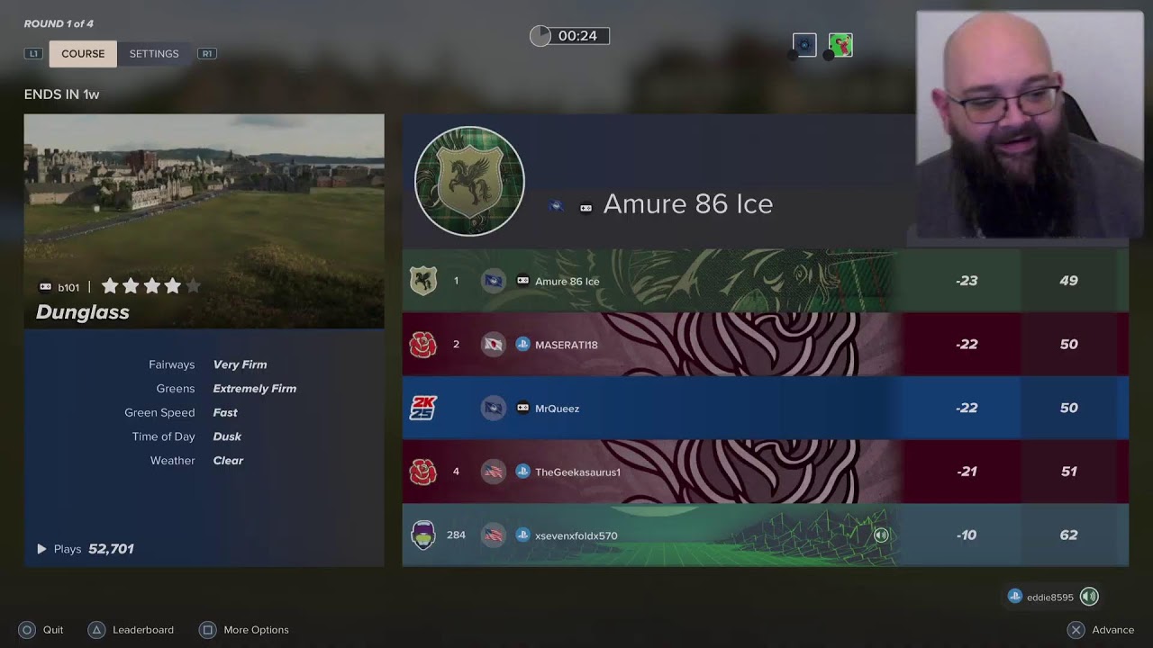 PGA Tour 2K25 Daily and Weekly Ranked Tour with Eddie #beachy #570 #pgatour2k225 #proam