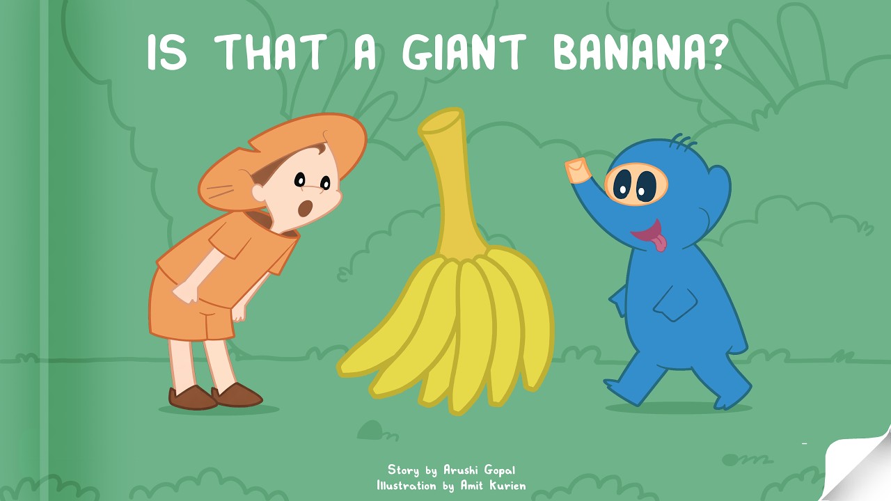 Is That A Giant Banana? | Neel and Nilo | Kids Story
