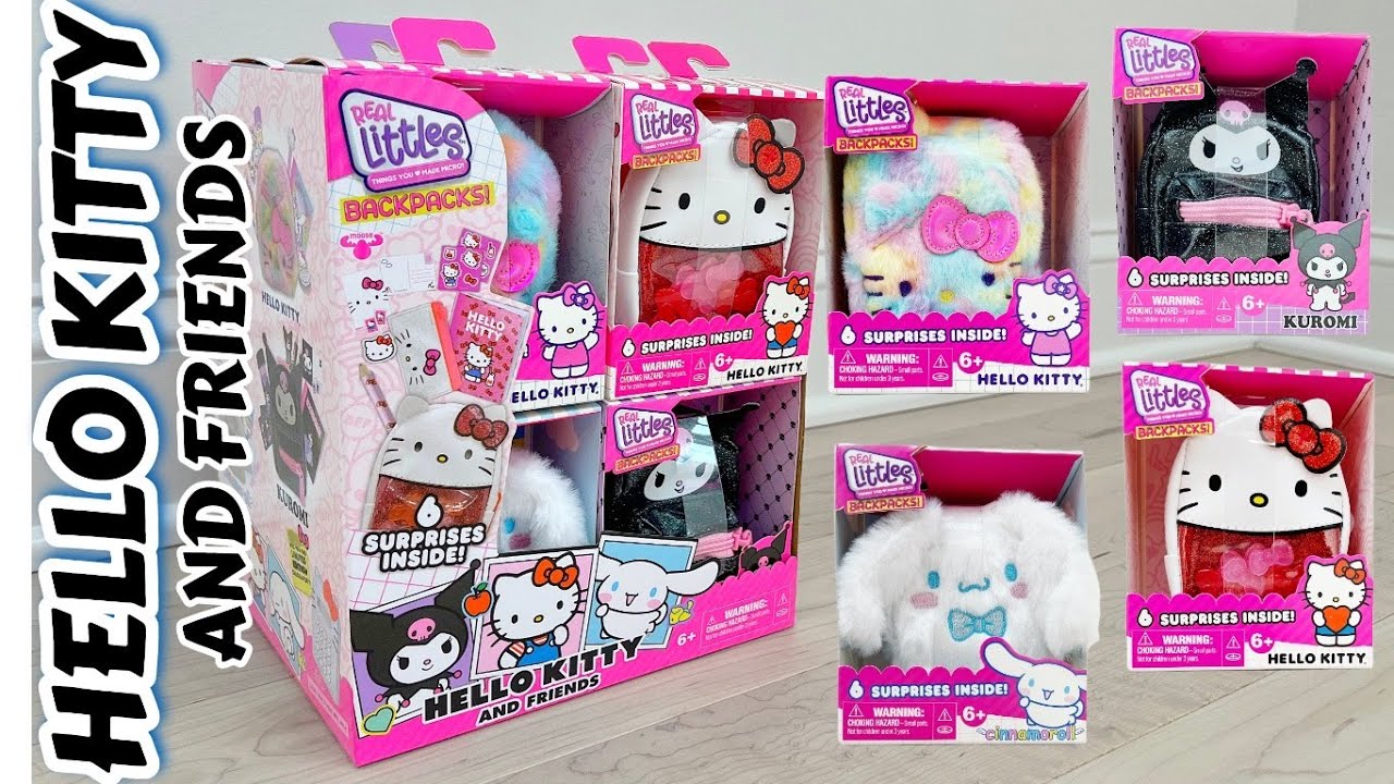 HELLO KITTY REAL LITTLES BACKPACKS | FULL COLLECTION