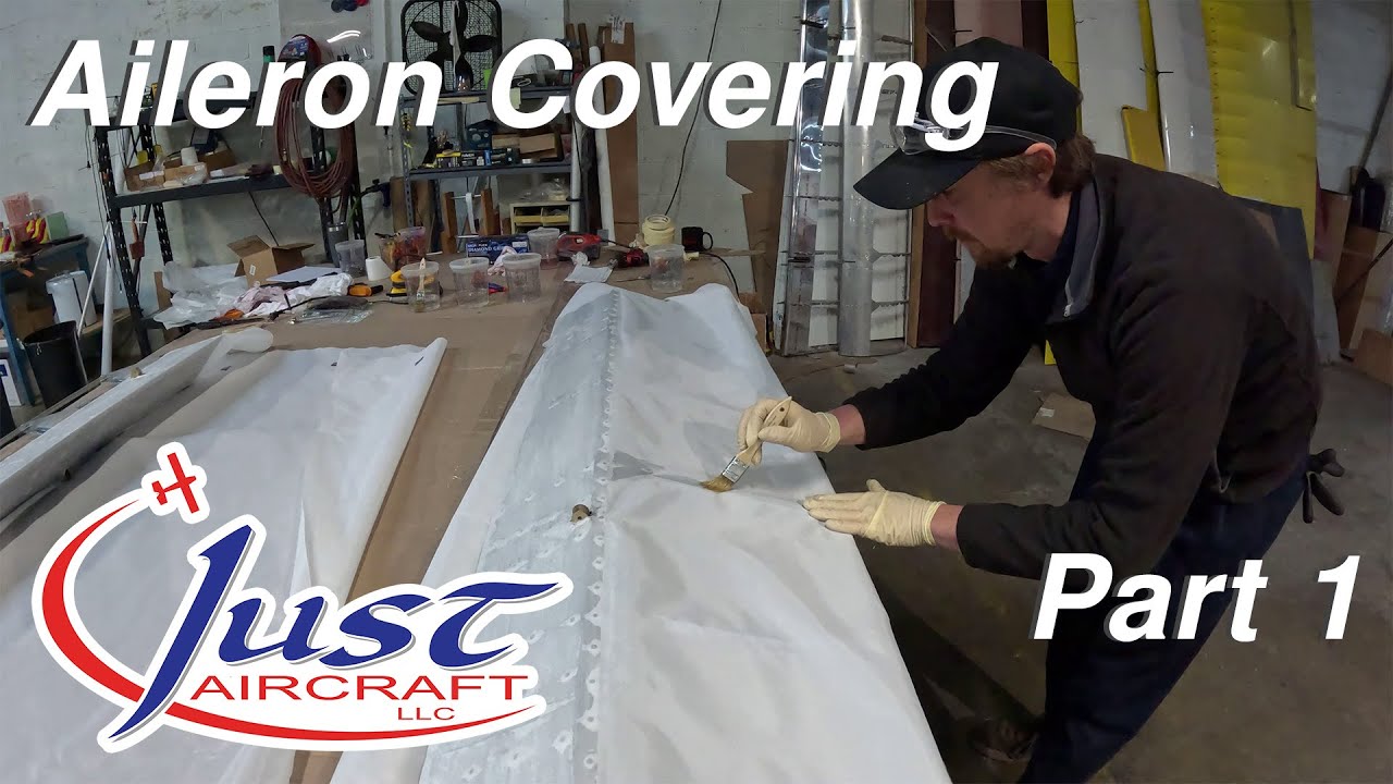 Covering the Ailerons (Part 1) - Just SuperSTOL Wing Build Series
