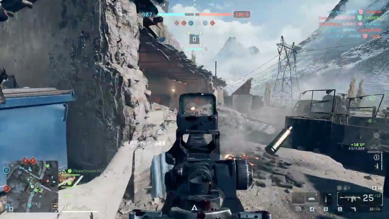 Battlefield 6 M277 Conquest Gameplay on Liberation Peak