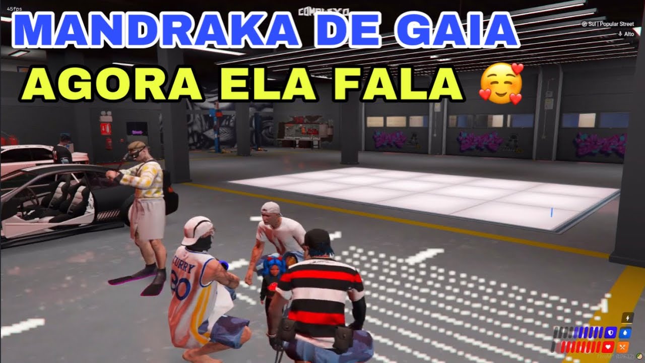MANDRAKA FAZENDO A GAIA FILHA DO HARIDADE AGORA ELA FALA