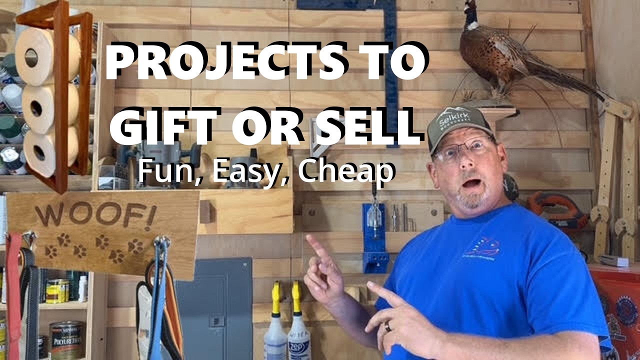 Build 3 Simple Wood Projects Anyone Can Sell - Great Gifts, Great Profits, One Oops!