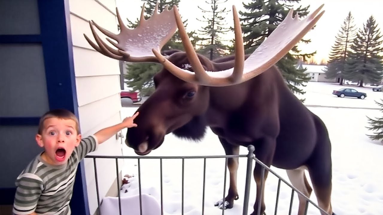 Dangerous Animals Caught Being Friendly