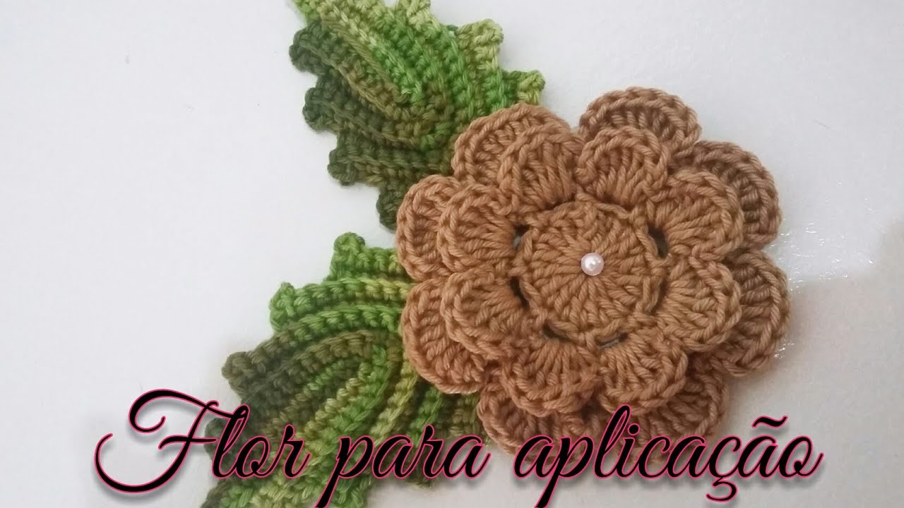 Flor  para aplicação simples e muito linda