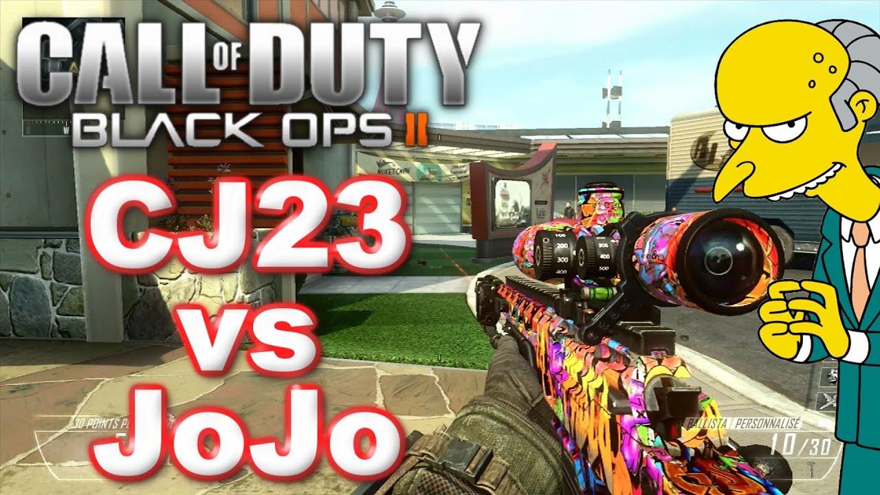 CodJordan23 & JoJo - 1 vs 1 au snipe sur Black Ops 2