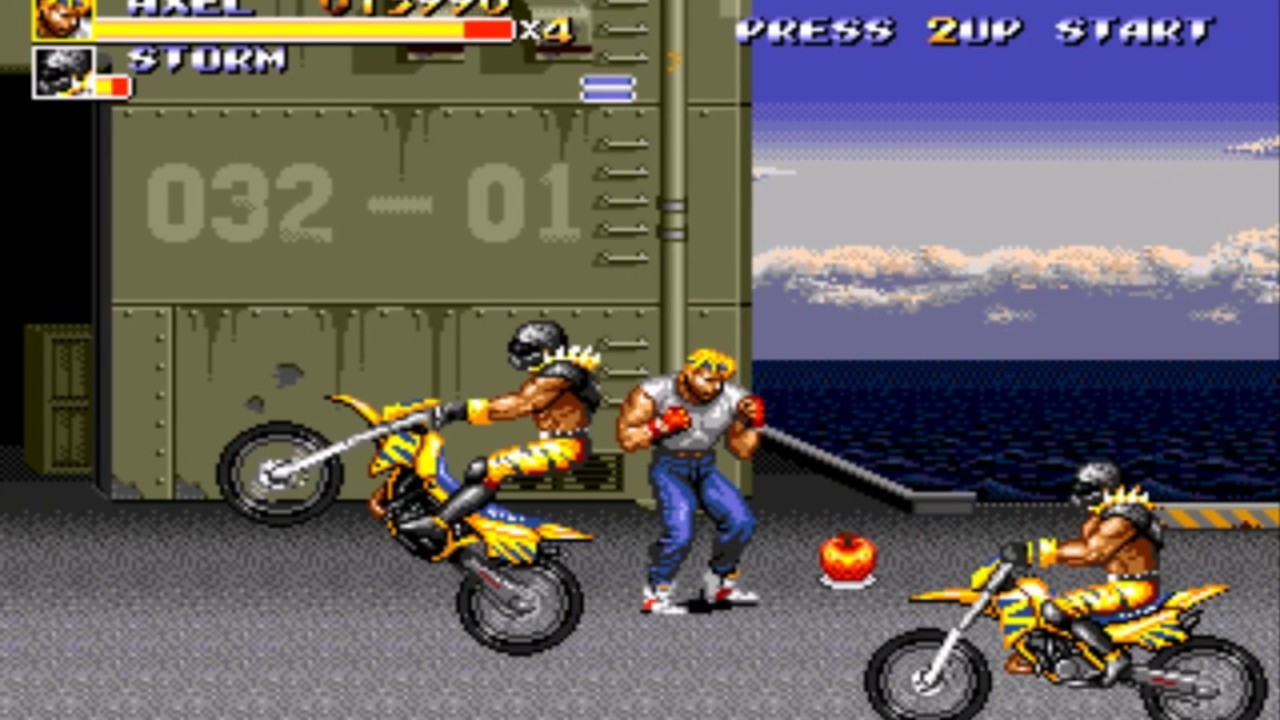 cảnh sát đường phố 3 ( game điện tử 6 nút huyền thoại ) sega ★