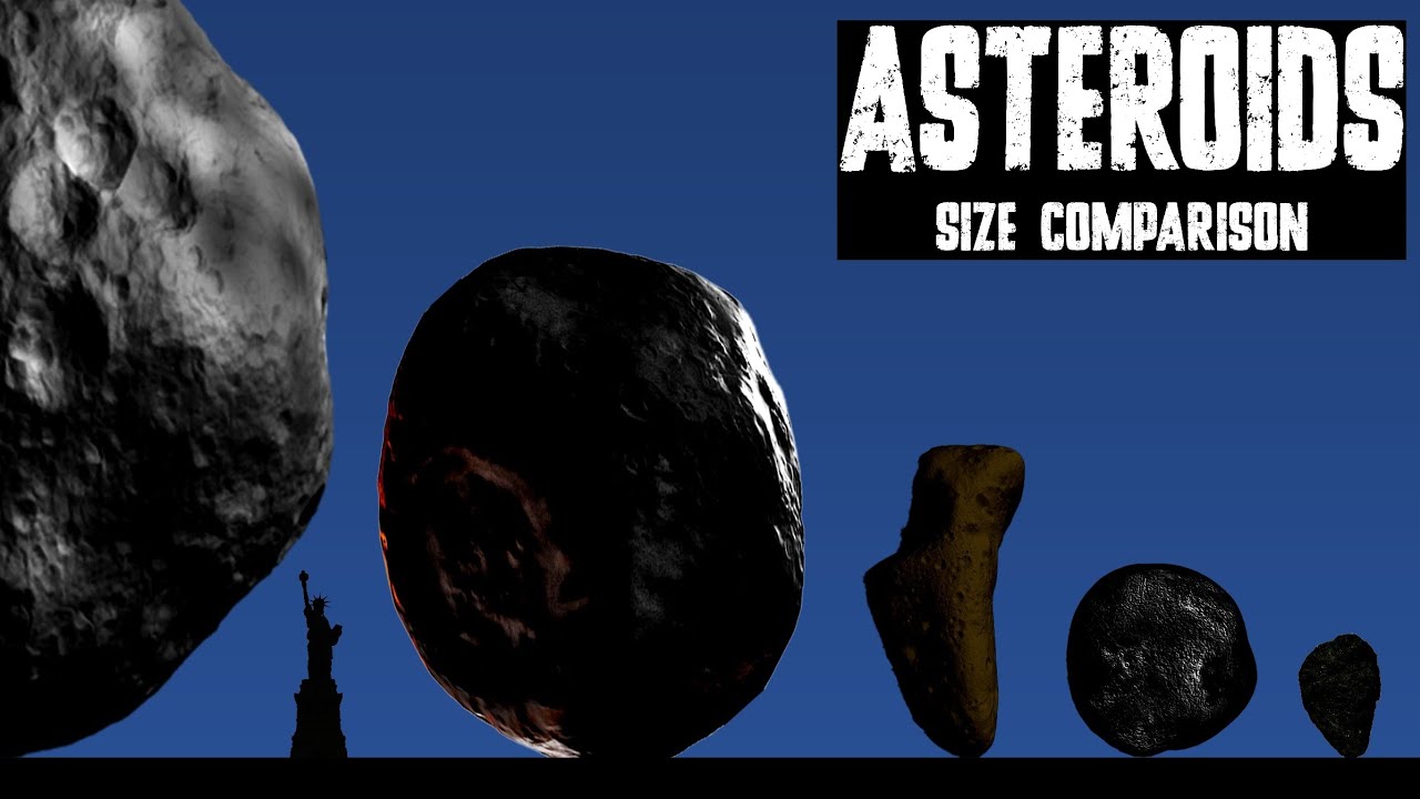 How Big Are Asteroids in Our Solar System? Size Comparison