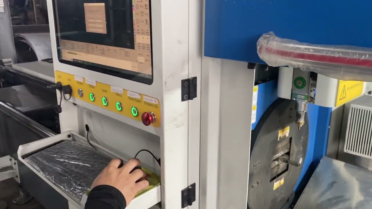 Hướng dẫn quy trình thay ống và dùng bản vẽ mới TubePro máy Laser ống tự động | Inox Trường Sơn