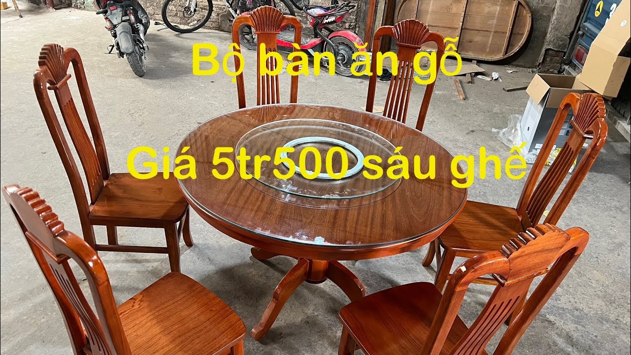 Mẫu bàn ăn tròn đẹp