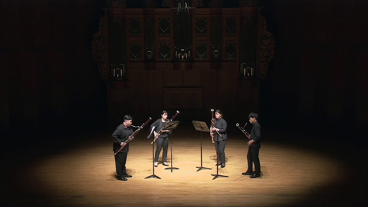 [2018 크누아 바순 앙상블] A. Stephenson - Divertimento for 4 Bassoons “Summer”