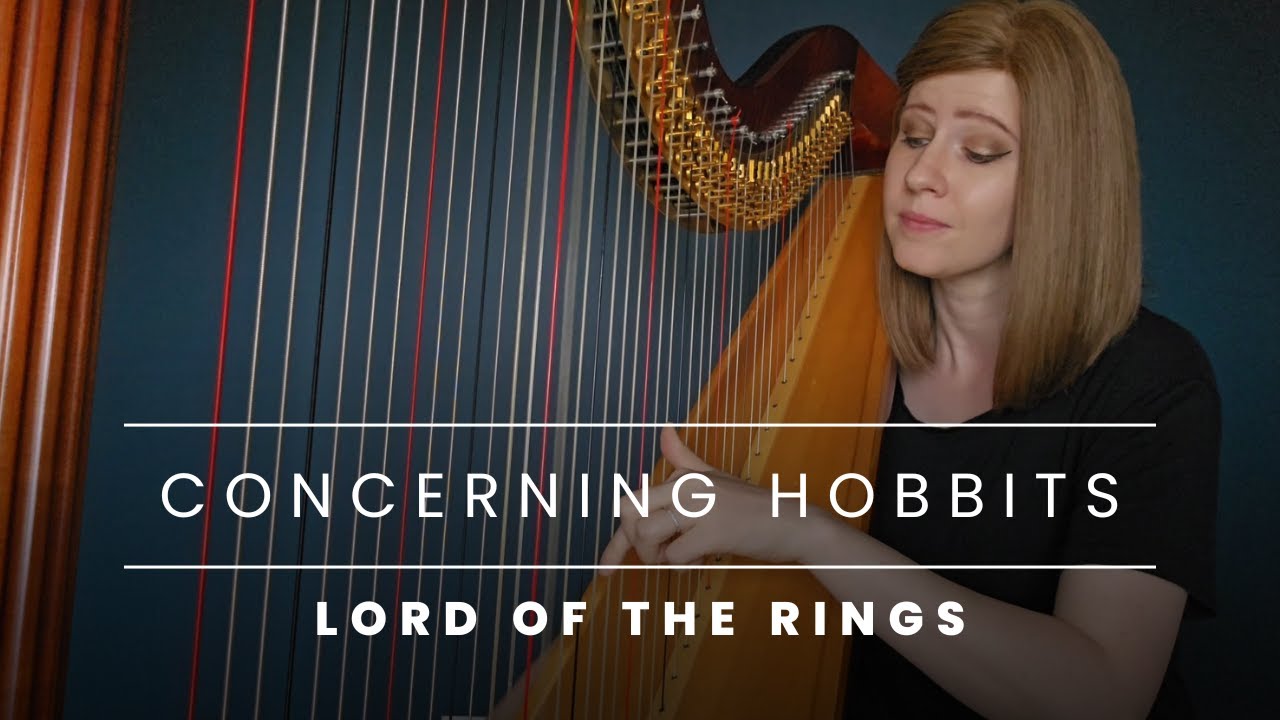 Lord of the Rings: Concerning Hobbits (Harp Cover) + Lever and Pedal Harp Sheet Music