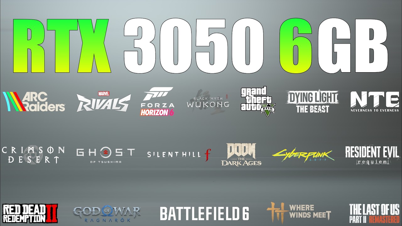 RTX 3050 6GB &ndash; Still Relevant in 2026? (35 Games Tested)