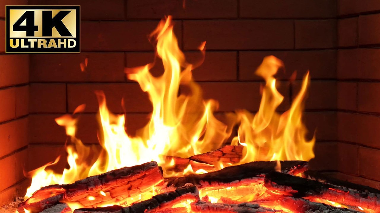 🔥 Fireplace ambience for cozy winter nights. Cabin vibes with crackling fireplace. Winter Fireplace