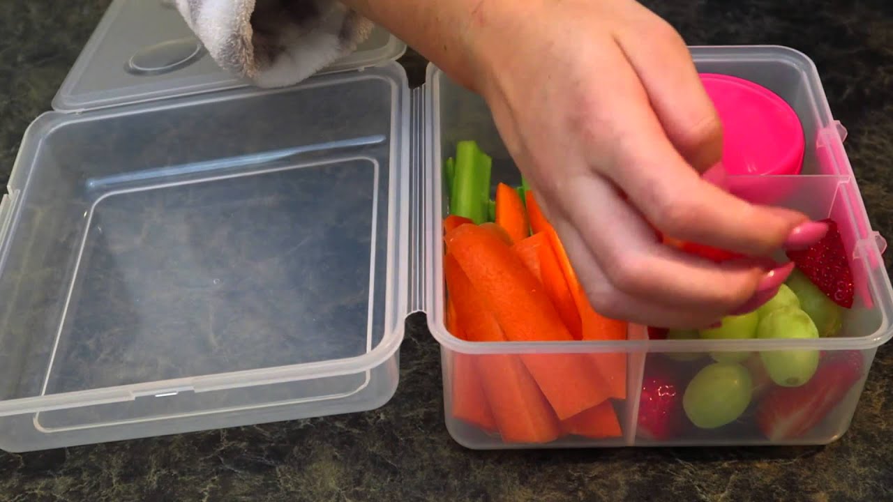 Back To School - DIY Easy Healthy Vegan School Lunch Ideas