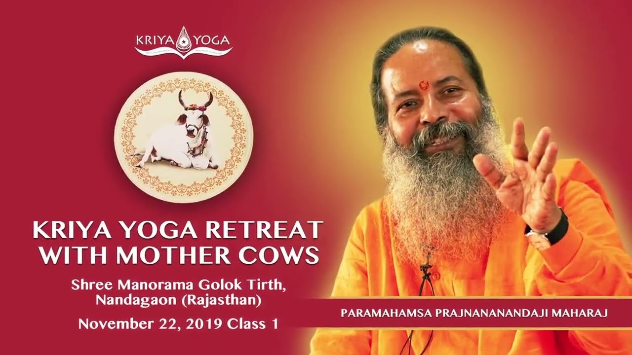 Kriya Yoga Retreat with Mother Cows in Rajasthan - November 22, 2019