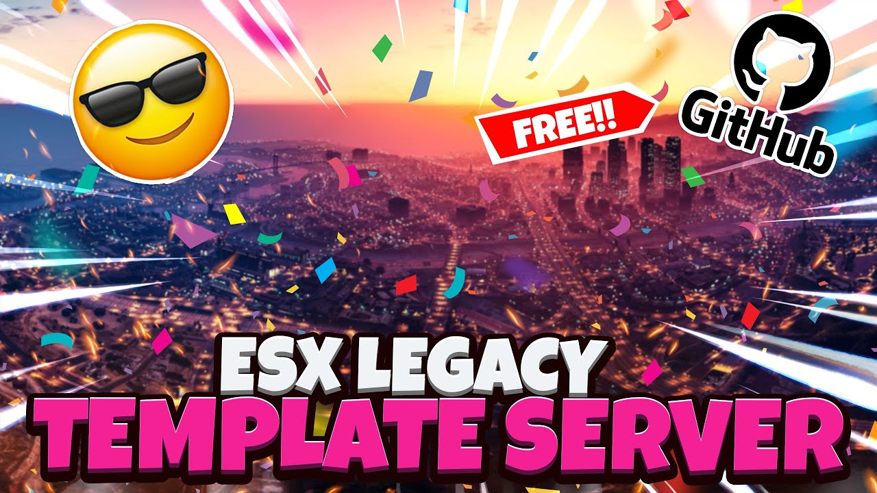 FiveM ESX Legacy Template Server FREE - FERTIGER SERVER | FiveM Server einrichten & erstellen