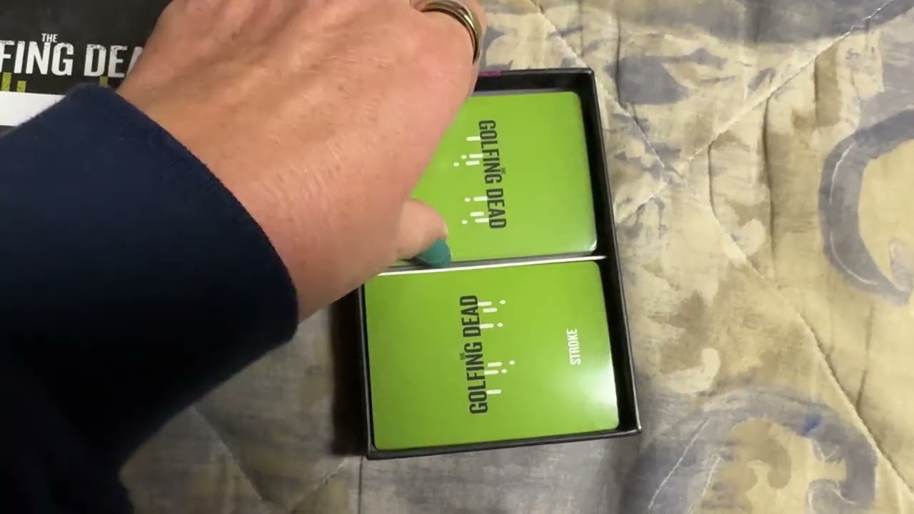 Golfing Dead card game - See what is inside before you buy