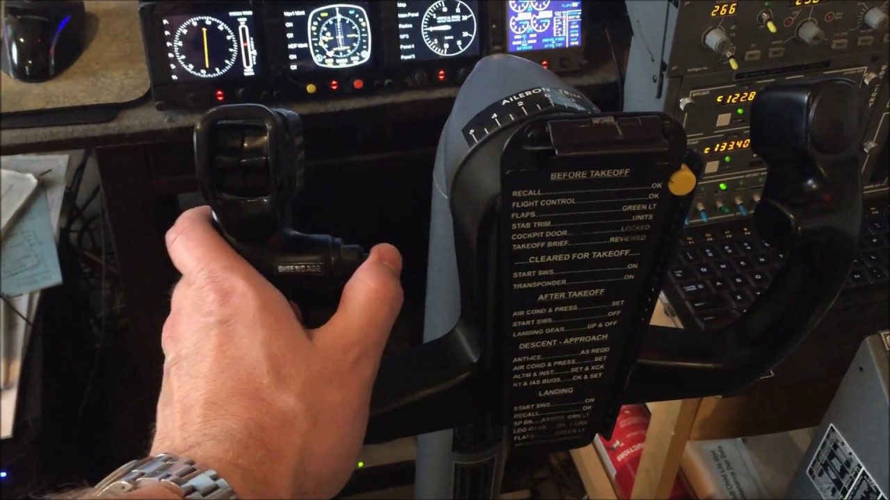 Yokes for FSX Home Cockpit Flight Simulator - Ace 737 Yoke, Virtual Pilot Pro Yoke