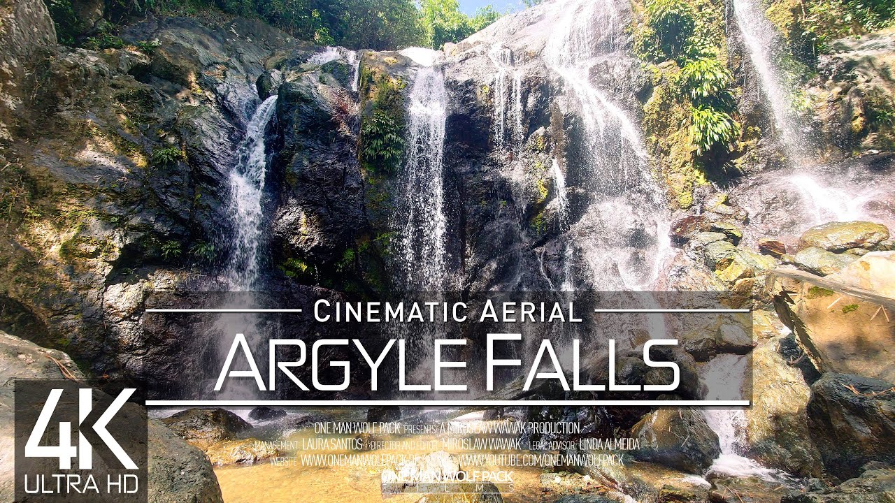 【4K】🇹🇹 Caribbean ARGYLE FALLS from Above 🔥TRINIDAD AND TOBAGO 2024🔥Cinematic Wolf Aerial™ Drone Film