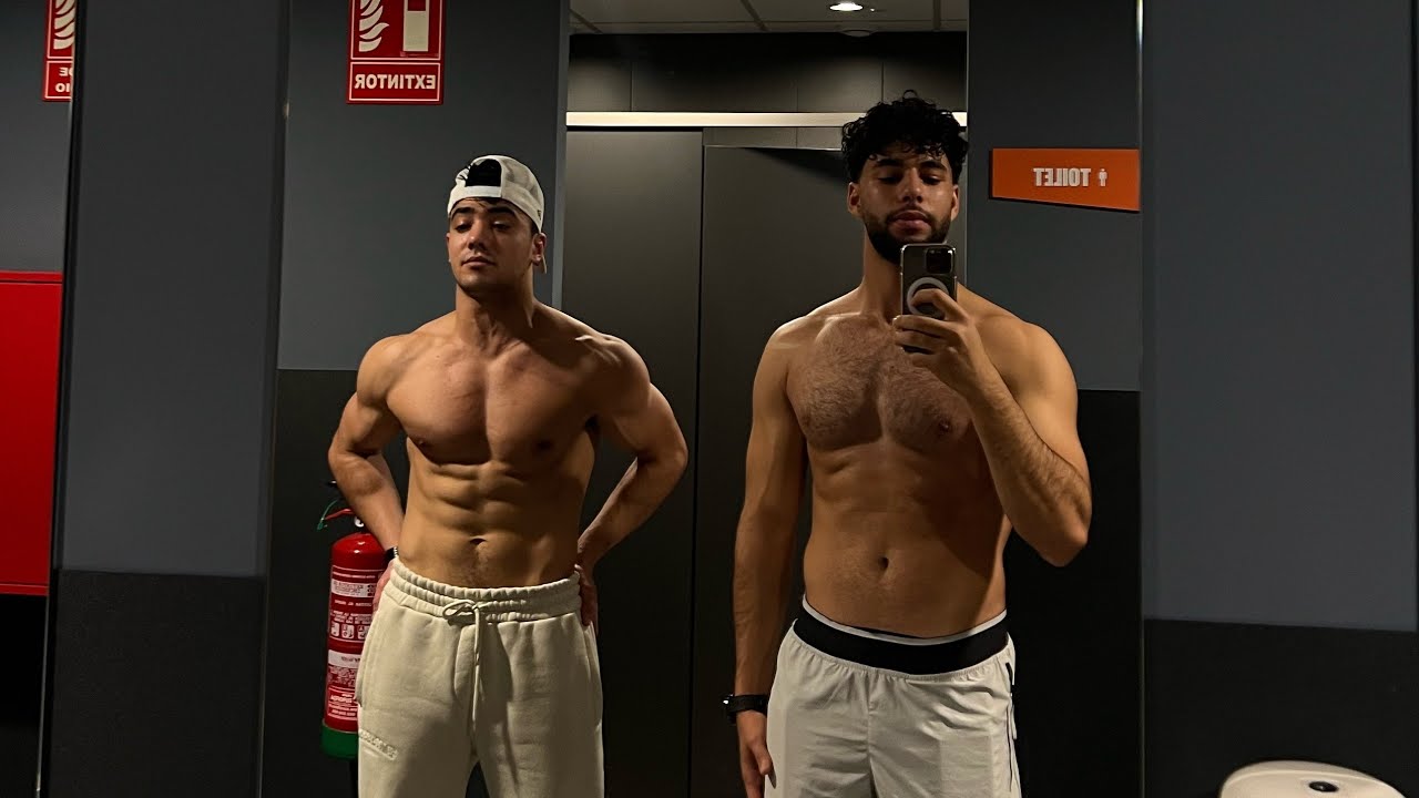 أحسن حصة ديال الصدر🔥 مع صاحبي فأحسن صال 🇪🇸فإسباني BASIC FIT 