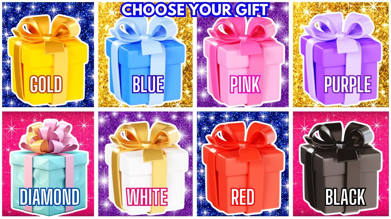 GIFT BOX CHALLENGE EXPERT Reveals 8 Surprising Gift Options!🎁😍💙💖
