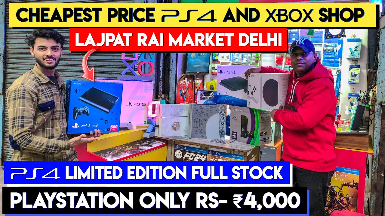 Cheapest Price Playstation And XBox Market In Delhi|PS4 Pro Limited Edition Heavy Discount% |Vlog142