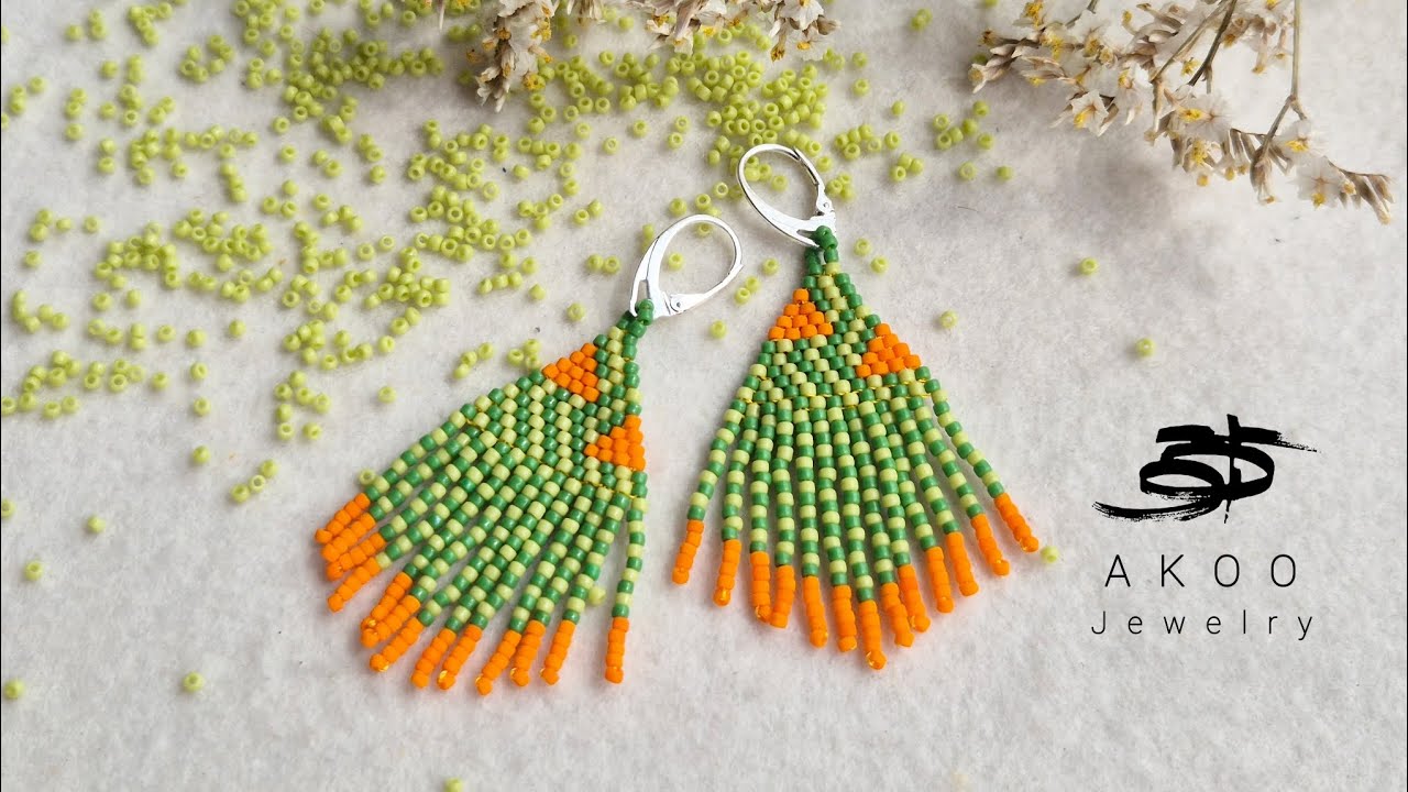 How to Make Stunning Beaded Fringe Earrings | Easy DIY Jewelry Tutorial for Beginners