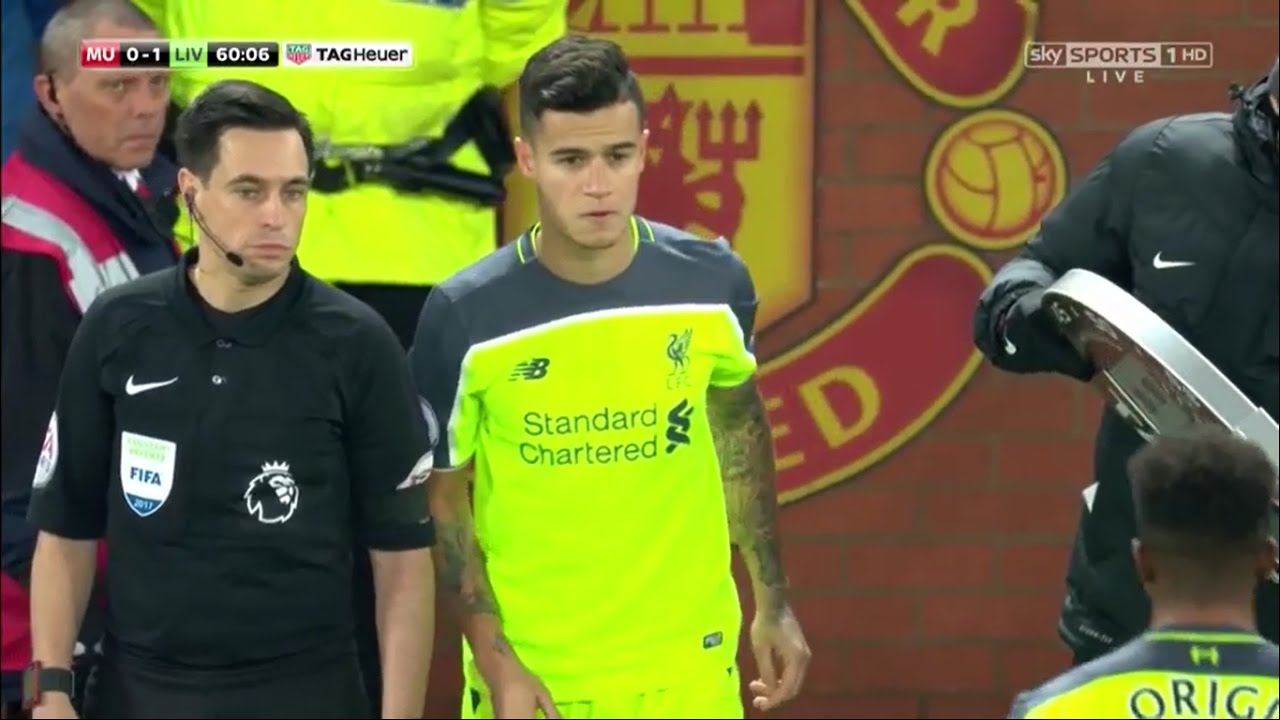 Philippe Coutinho vs Manchester United HD 15/01/2017