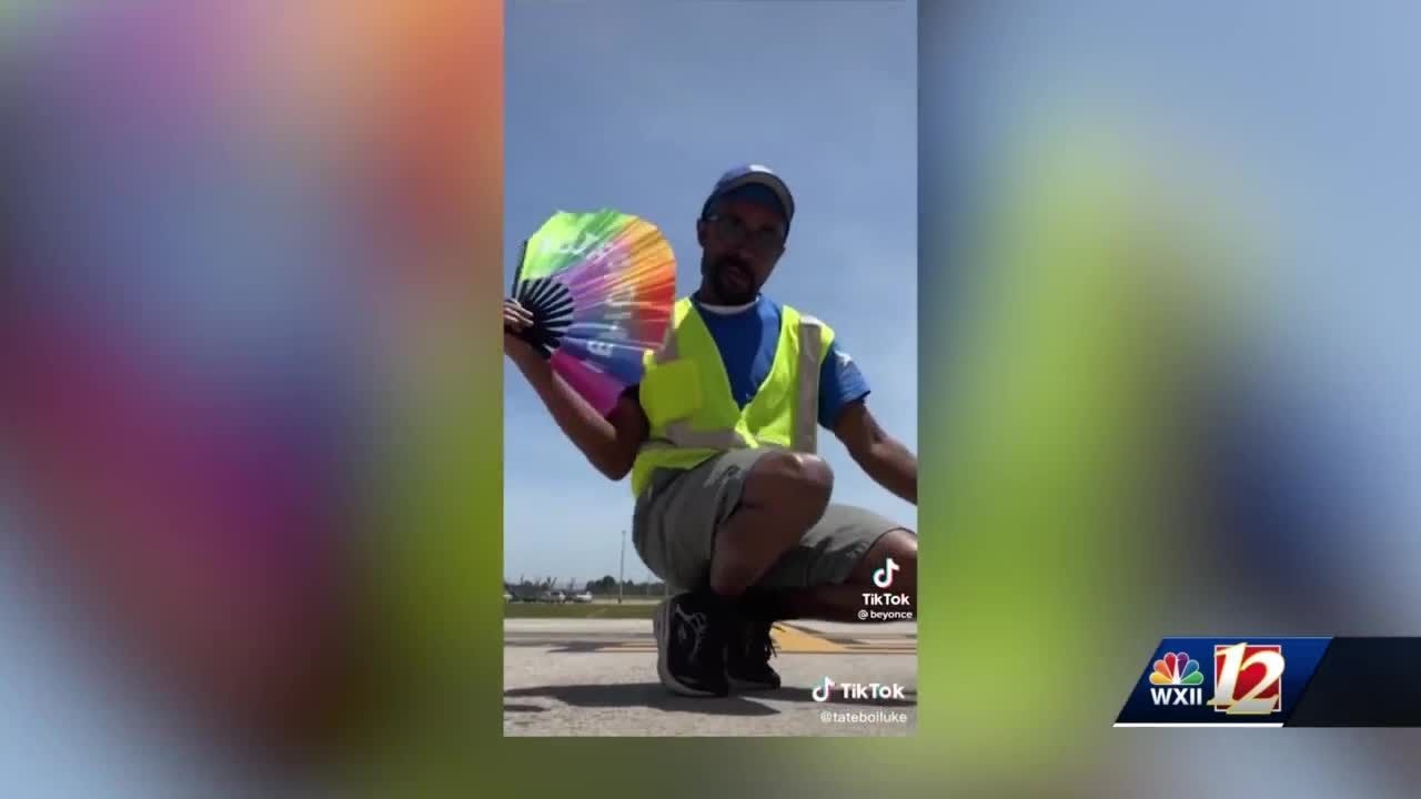 PTI Airport Employee goes viral on TikTok, featured by Beyoncé