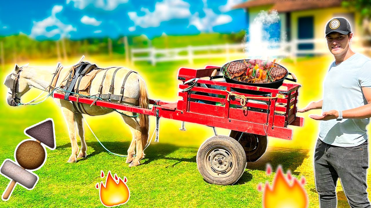 CHURRASCO de CARROÇA