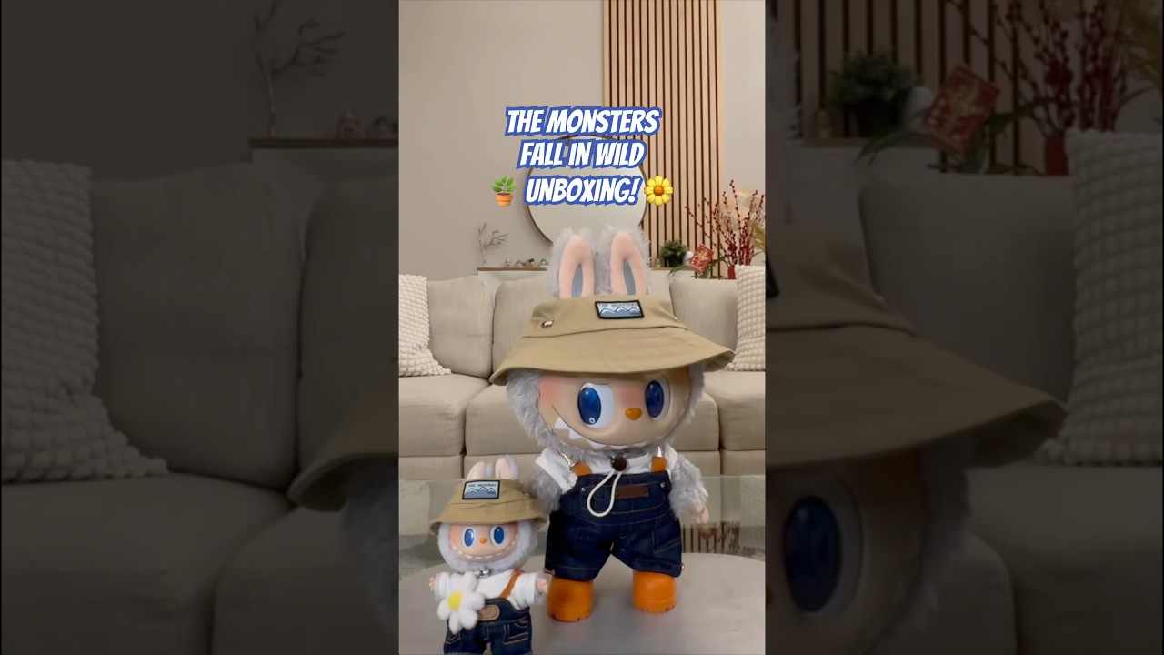Let&rsquo;s unbox the POP MART MONSTERS FALL IN WILD VINYL PLUSH DOLL!!! #labubu #fallinwild #unboxing