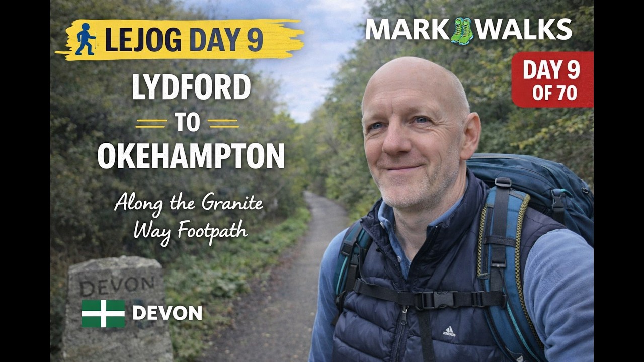 Mark Walks LEJOG - Day 9: Lydford to Okehampton 4K
