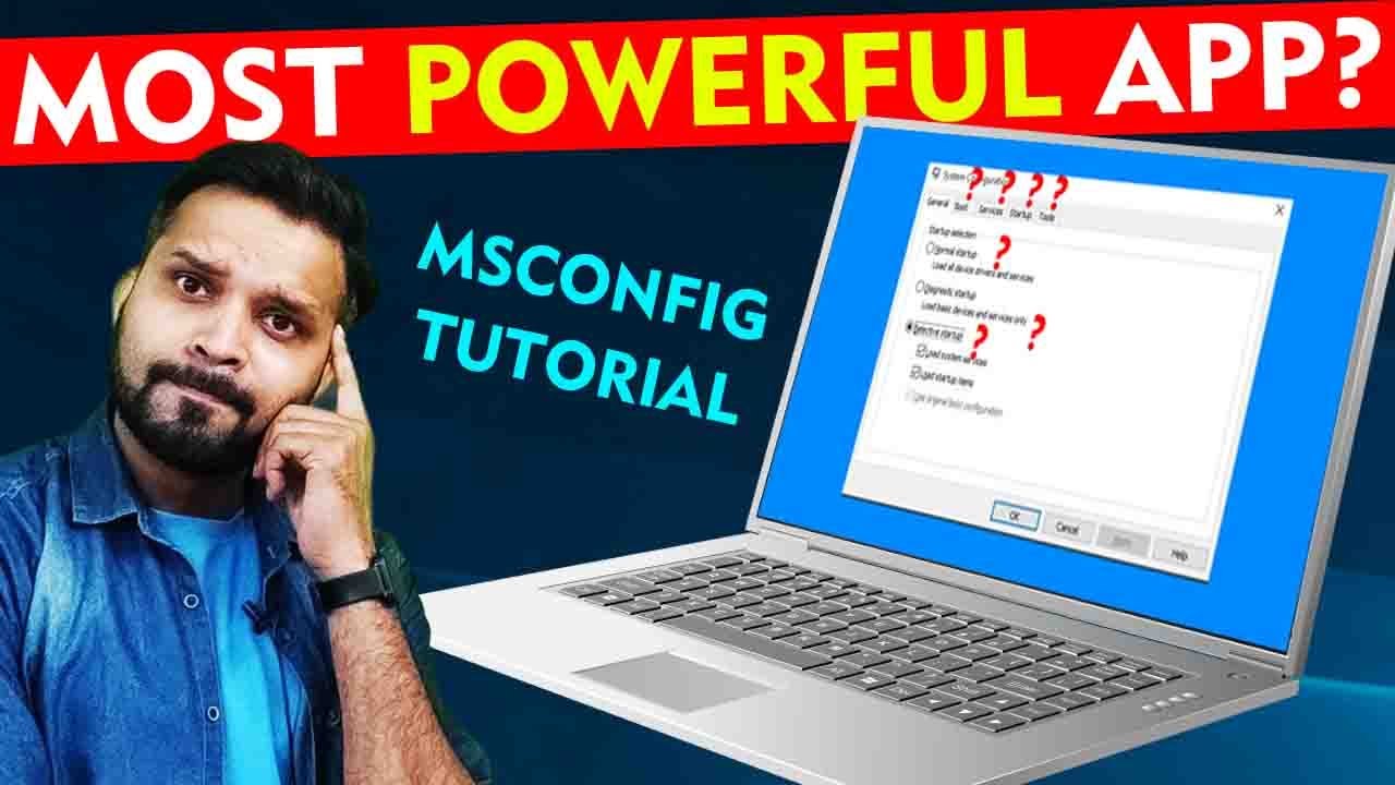 🚀💻Windows Ka Sabse Powerful Tool | Mastering MSConfig: Optimize Windows Performance with Ease