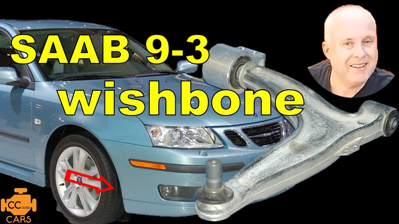 Замена переднего поперечного рычага Saab 9-3 | Стук в передней части при проезде неровностей