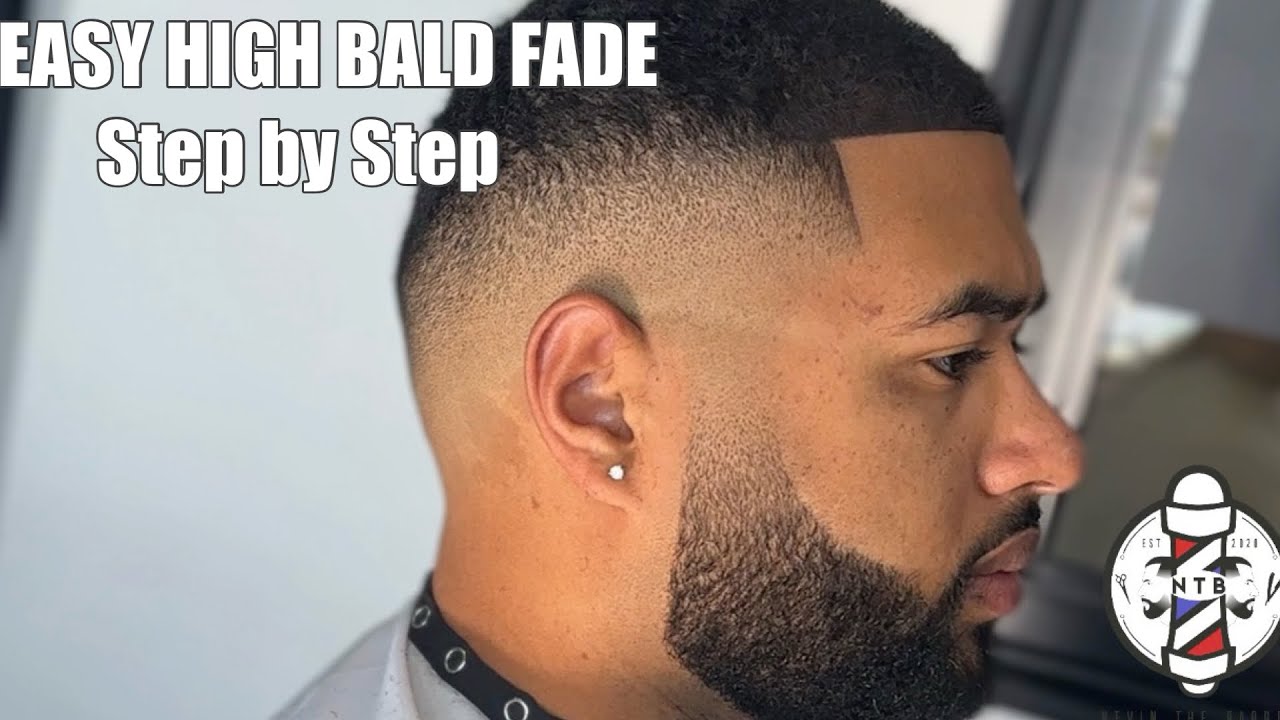 How to Do a CLEAN HIGH DROP FADE with a BEARD trim 🔥 (Step-by-Step Tutorial)