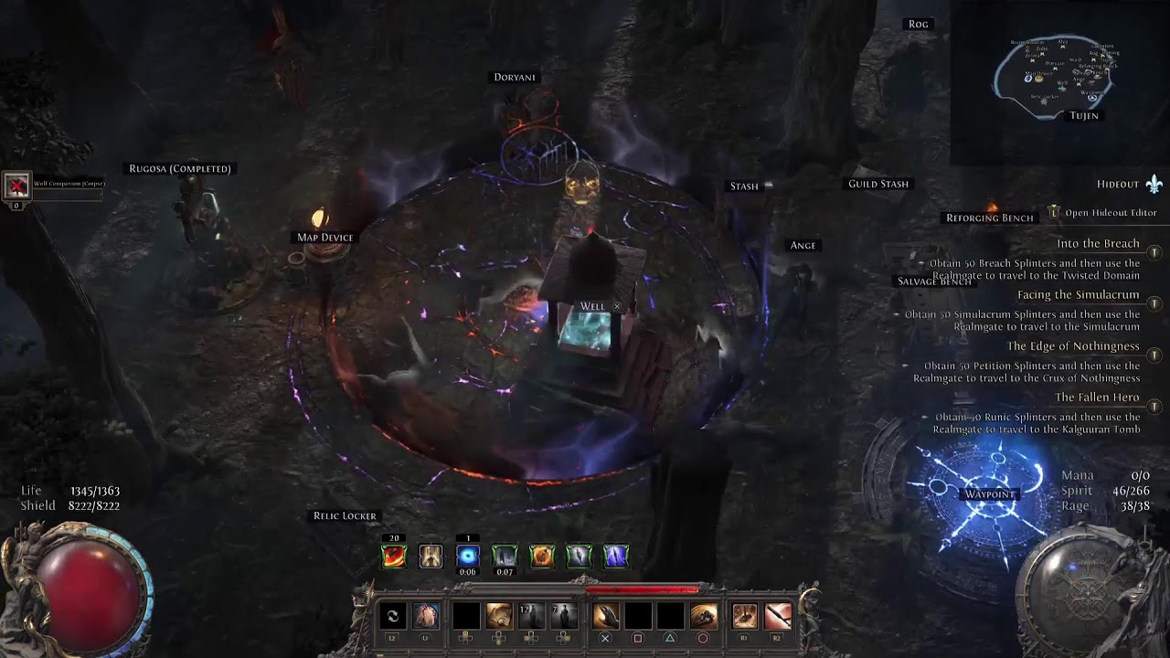 PoE 2 Explaining Circus_Circle_Games Titan Hammer on PS5