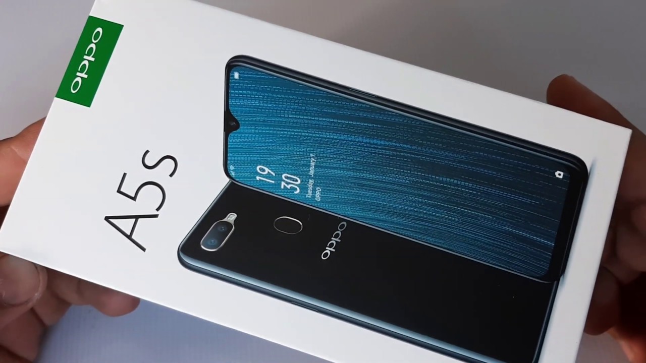 فتح علبة اوبو A5s