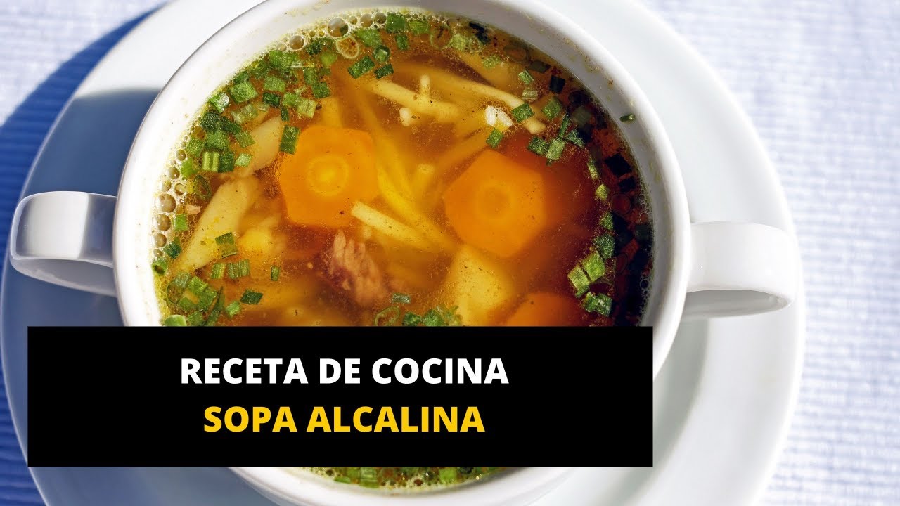 Sopa alcalina macrobiótica